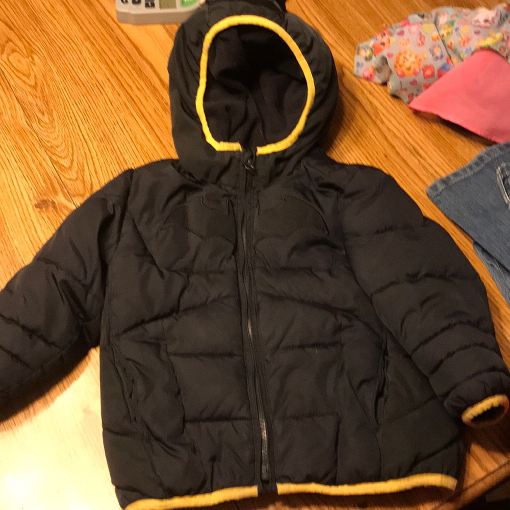 Boys Batman winter jacket coat  gap sz 3T